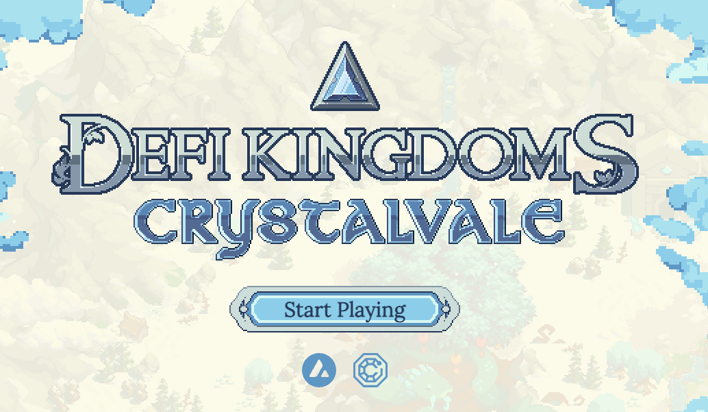 Defi Kingdoms Crystalvale homepage